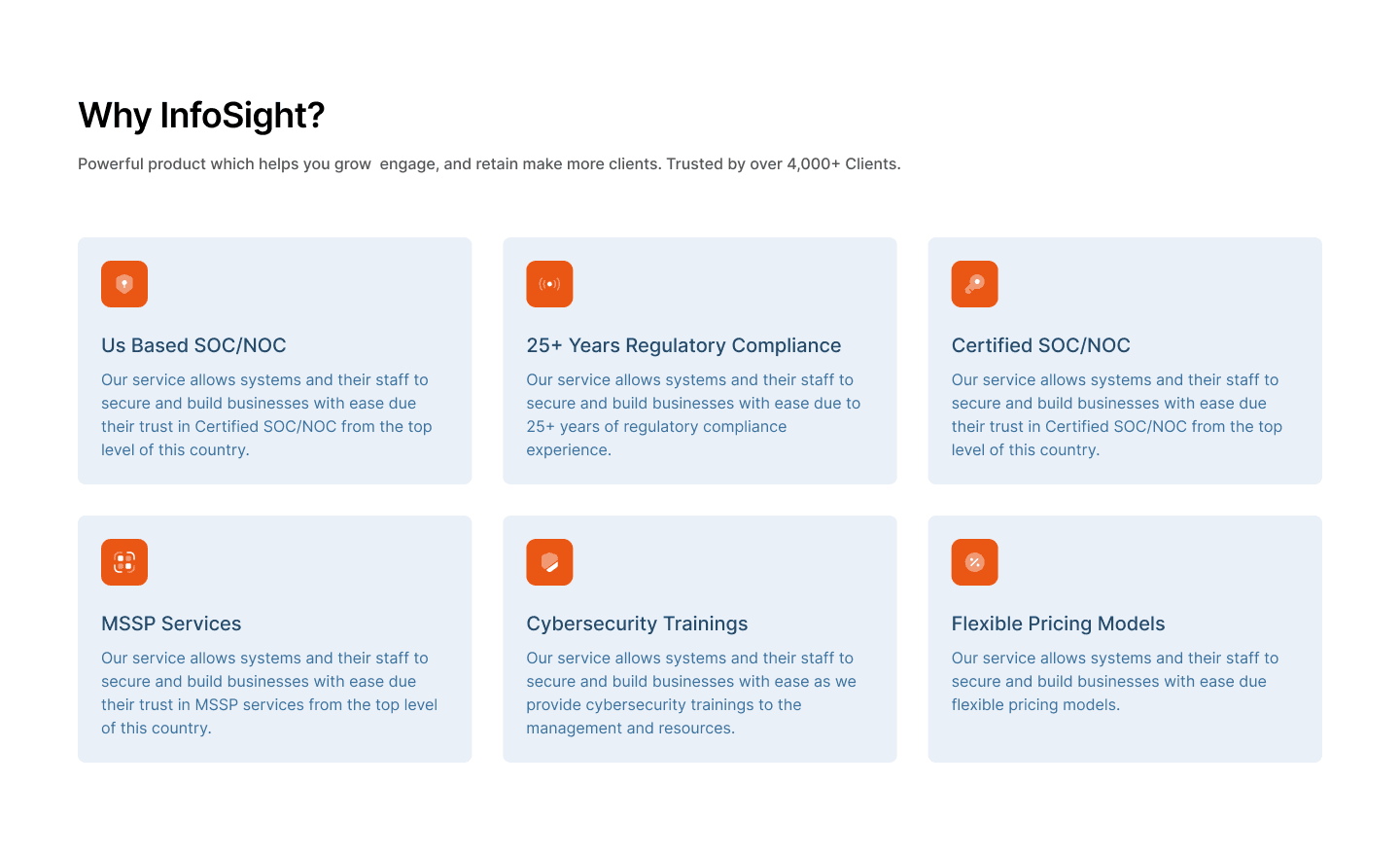 Infosight screenshot 3